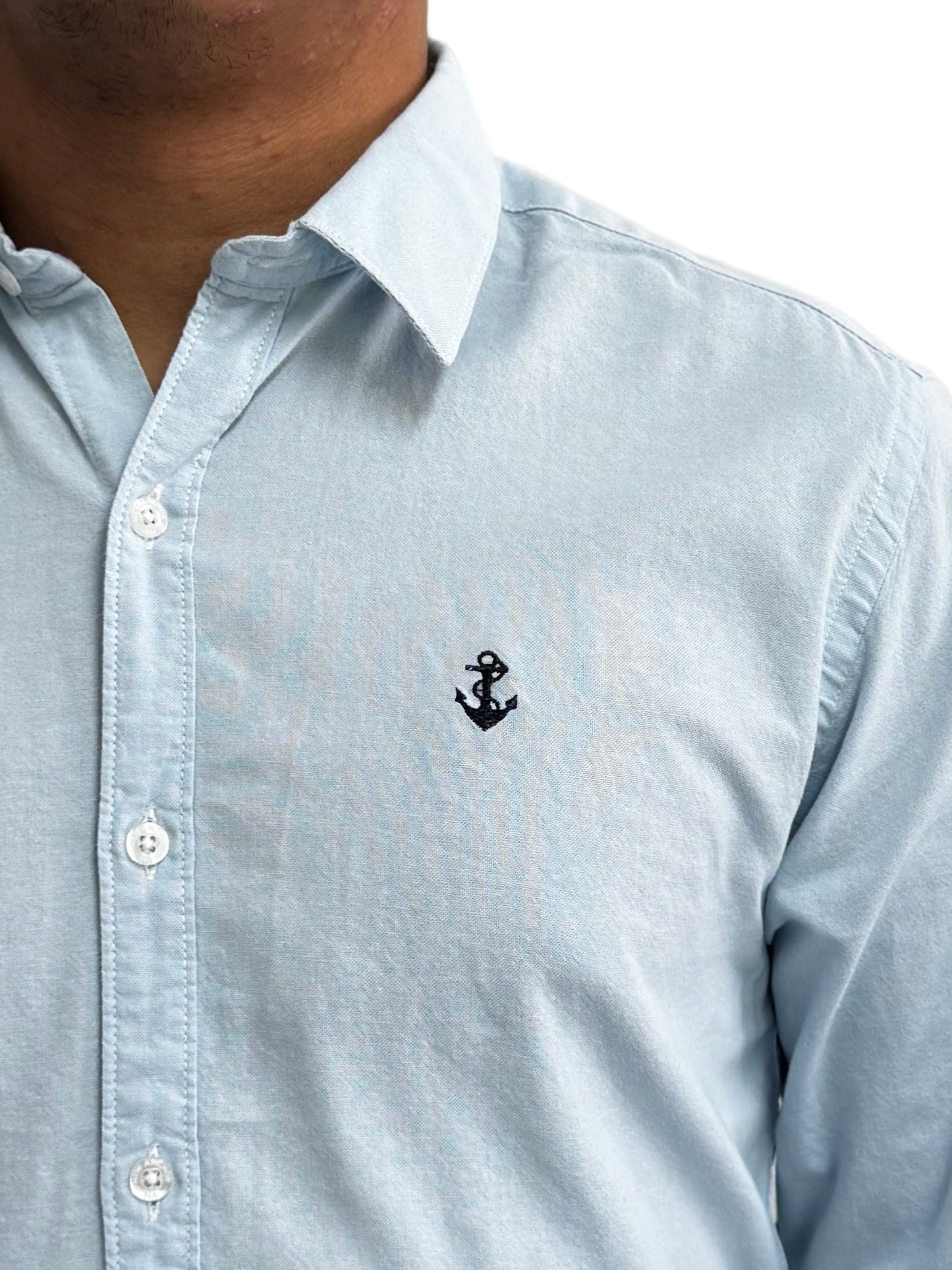 Camisa Azul Cielo A Navy