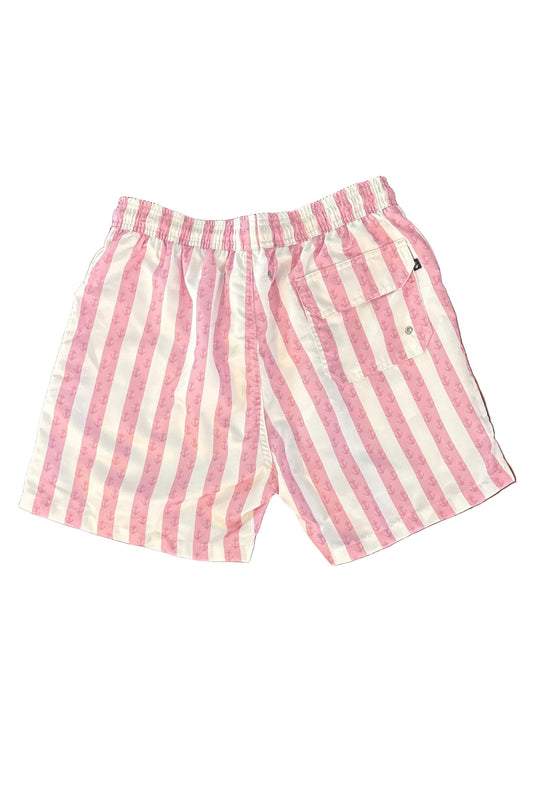 Pantaloneta rayas rosadas y blancas