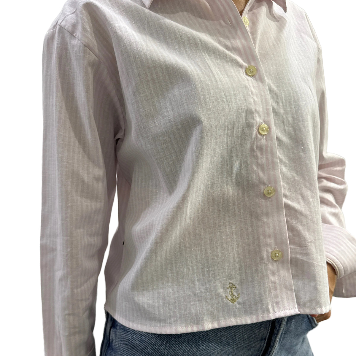 Blusa Rayas Rosadas