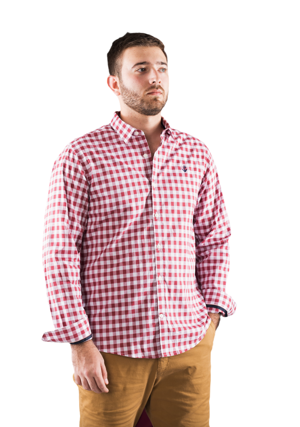 Cuadros Roja Hombre Outfit Camisa Leñador Leñador Roja Leñadora