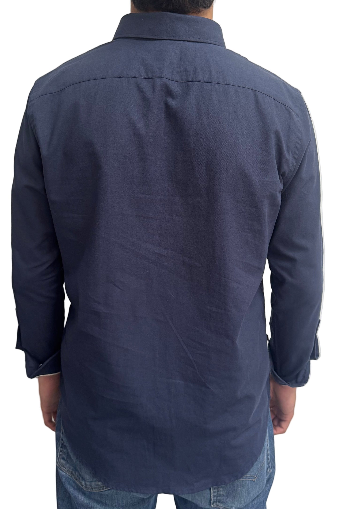 Camisa Oxford Navy