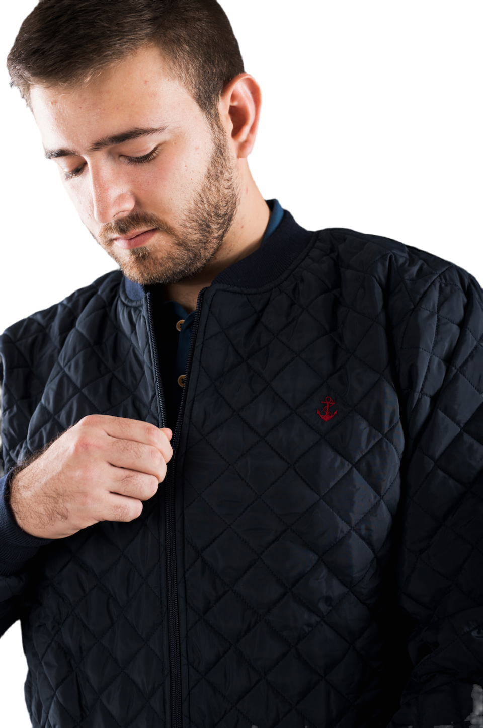 Chaqueta Navy A Roja