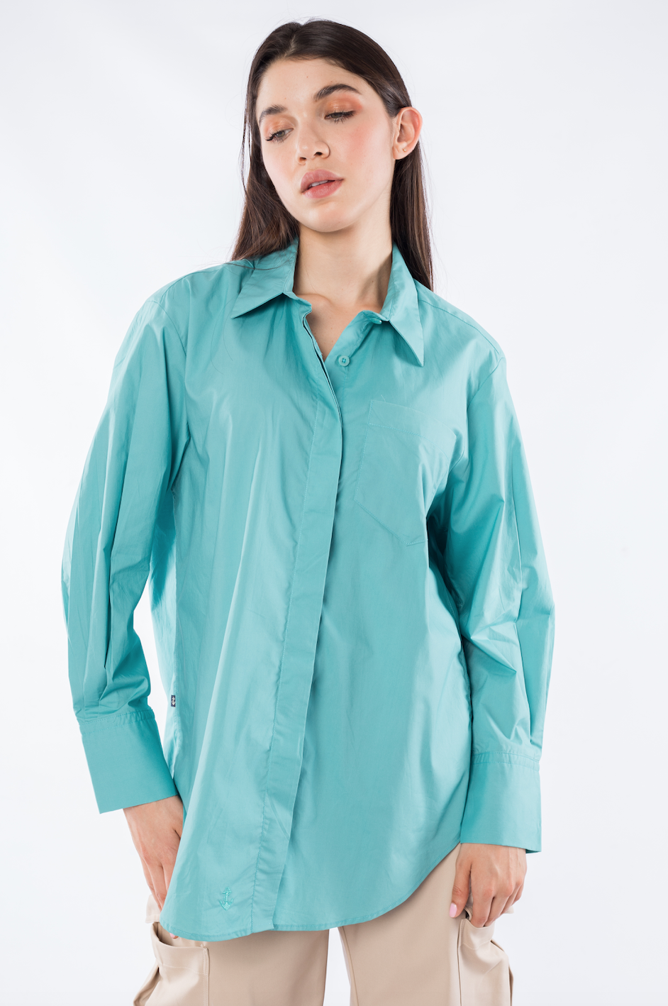Blusón Turquesa