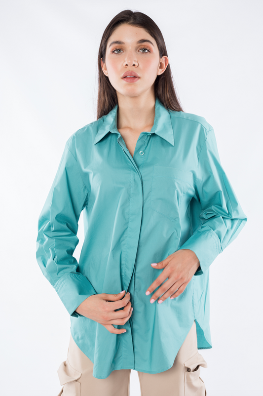 Blusón Turquesa