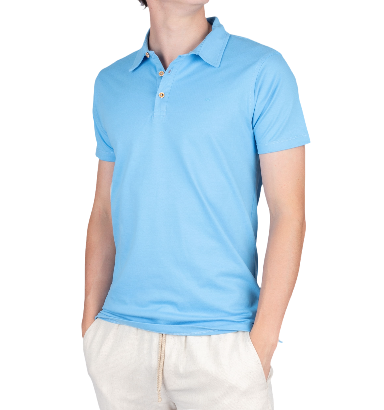 Polos azul claro on sale