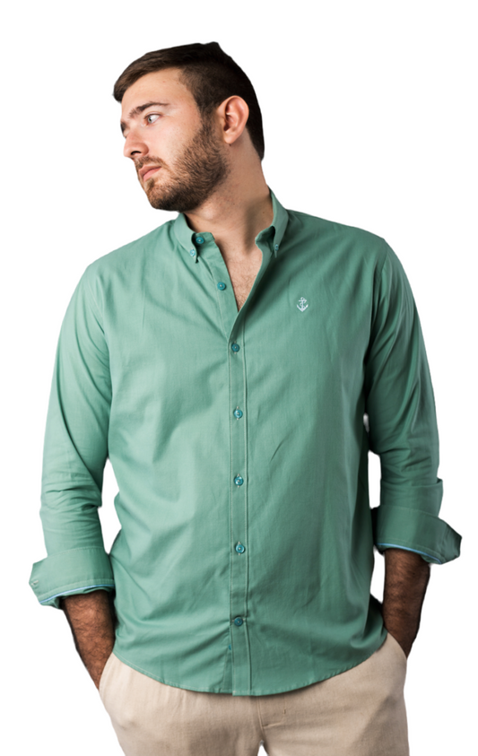 Green Oxford Shirt