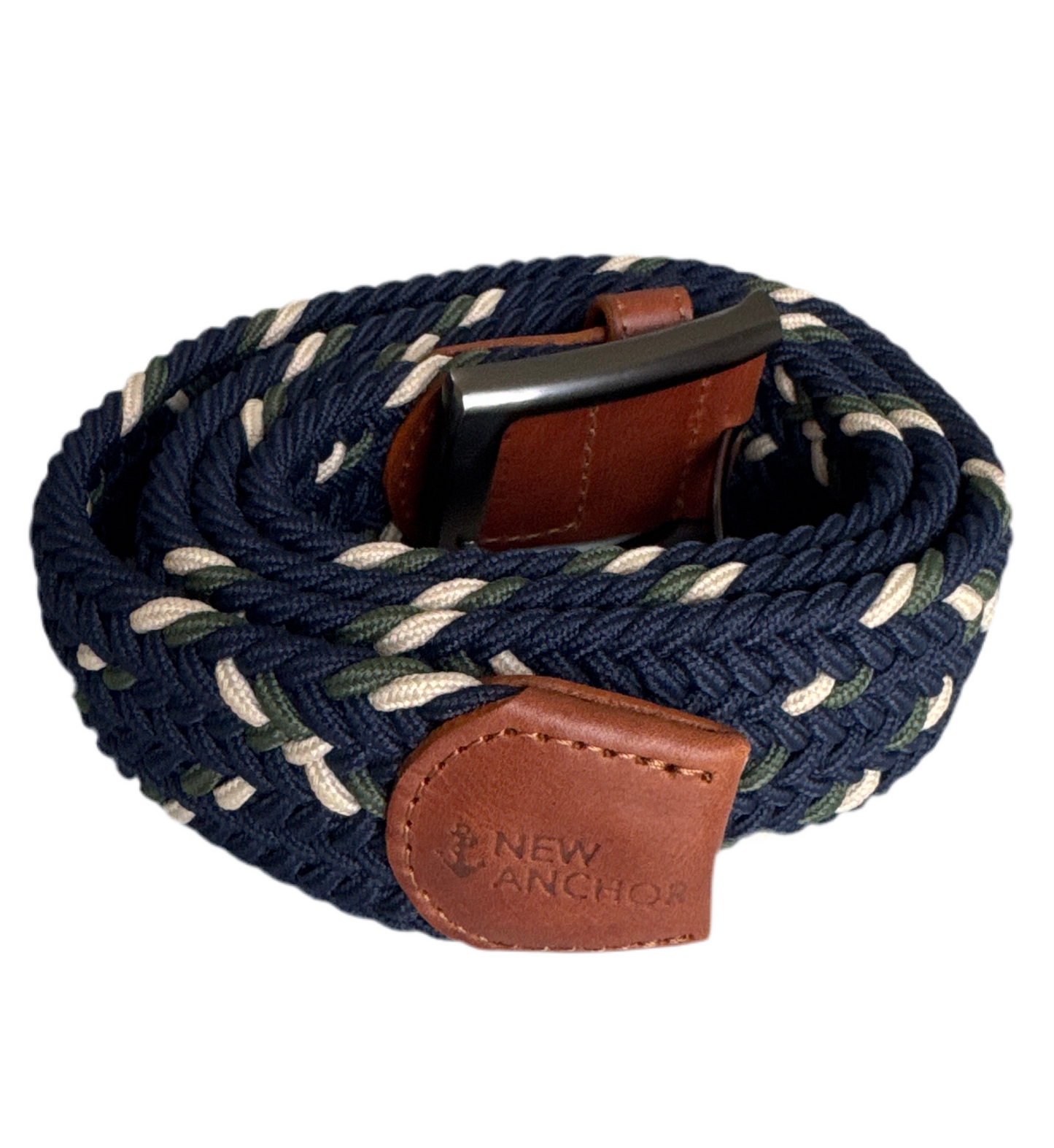 Correa Navy, beige y verde