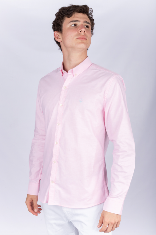 Camisa Oxford Rosada