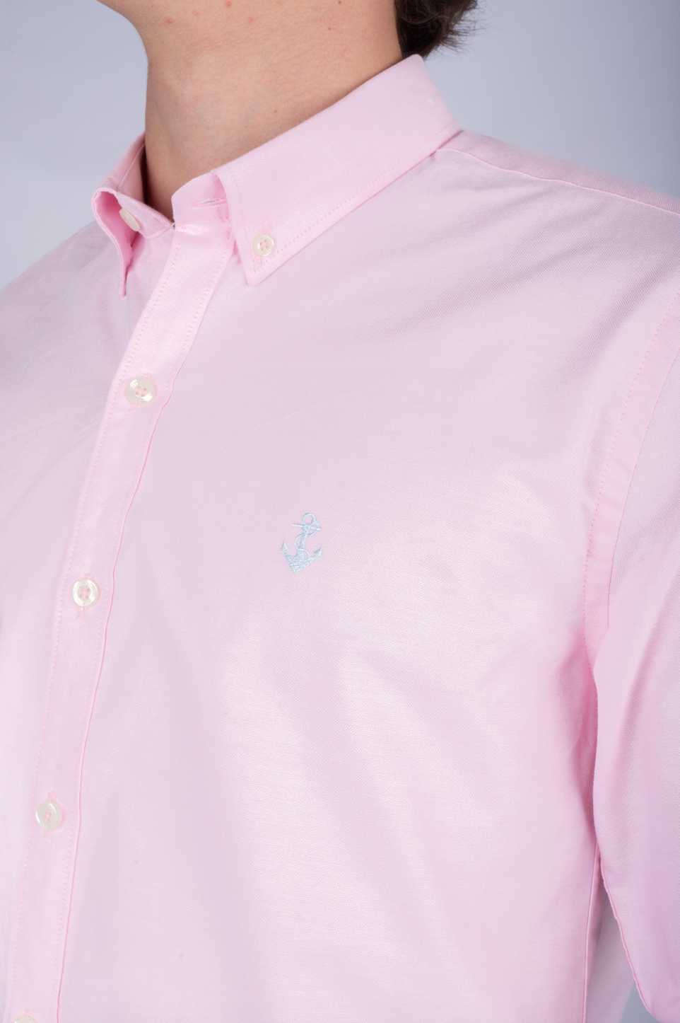 Camisa Oxford Rosada