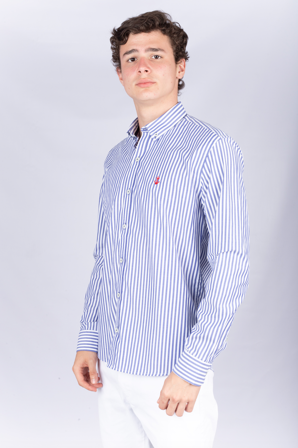 Camisa cheap rayas azules