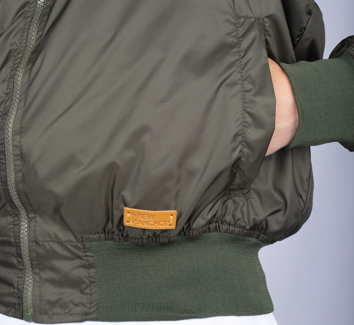 Chaqueta Verde Militar