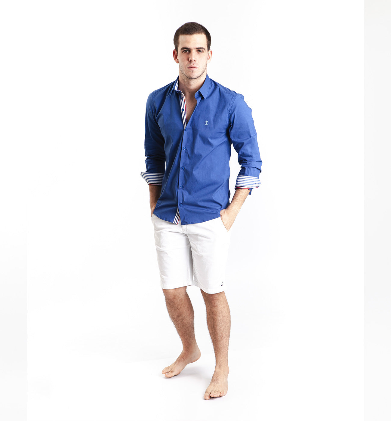 Camisa Azul