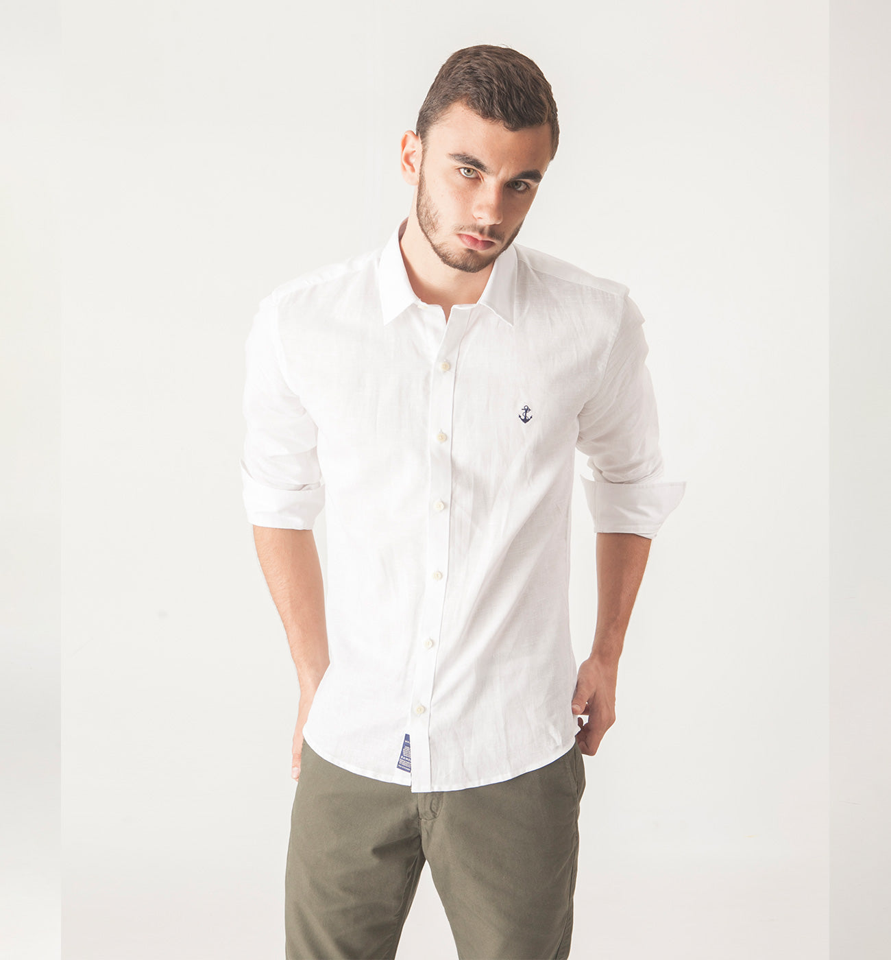 Camisa Lino Blanca