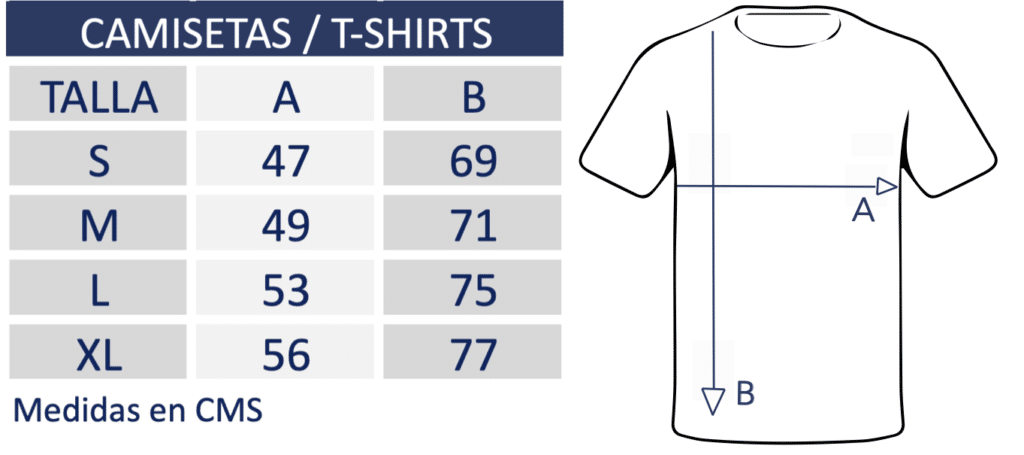 Tee Navy Palms