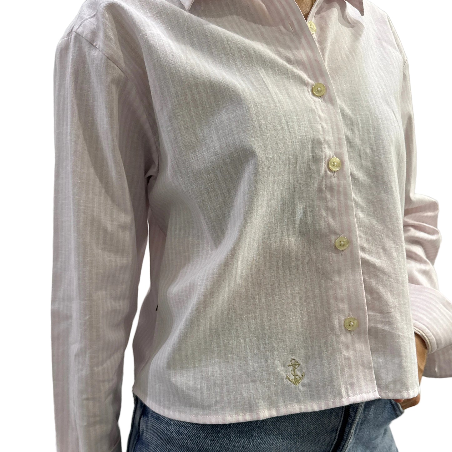 Blusa Rayas Rosadas