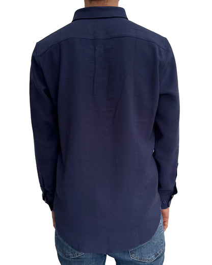 Camisa Navy en rayón