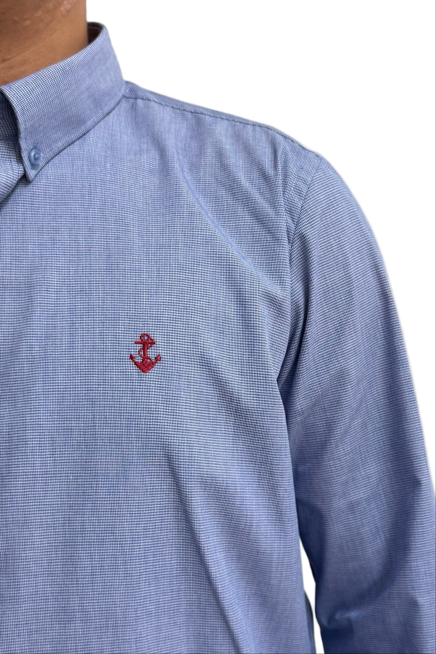 Camisa Punteado Navy