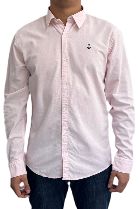 Camisa Rosada A Navy