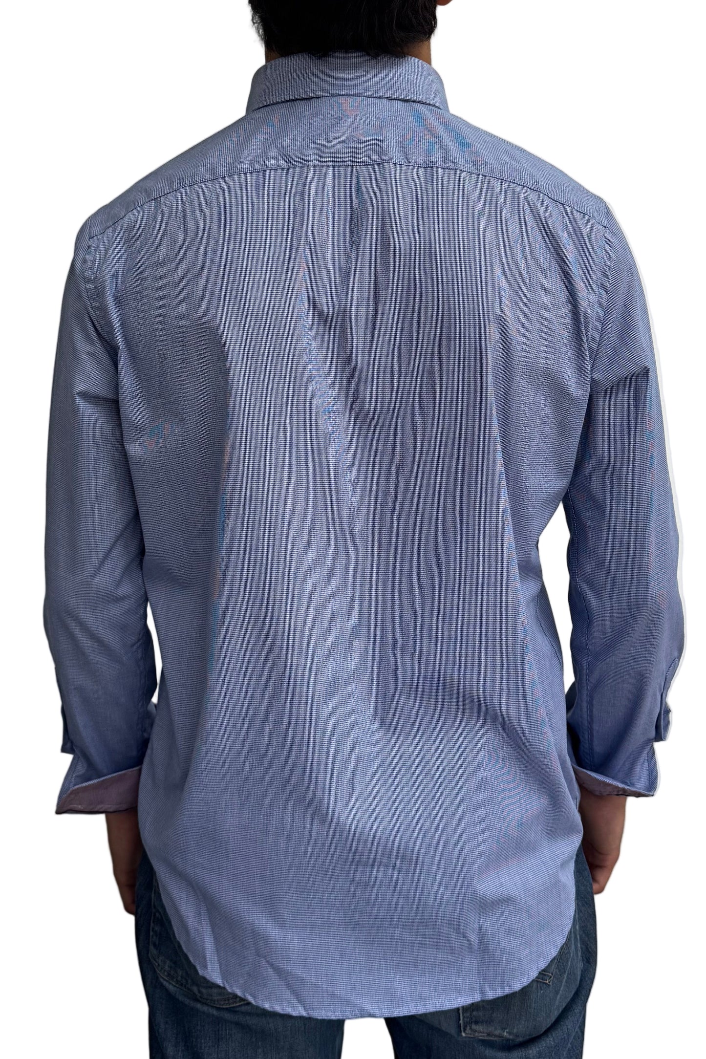 Camisa Punteado Navy