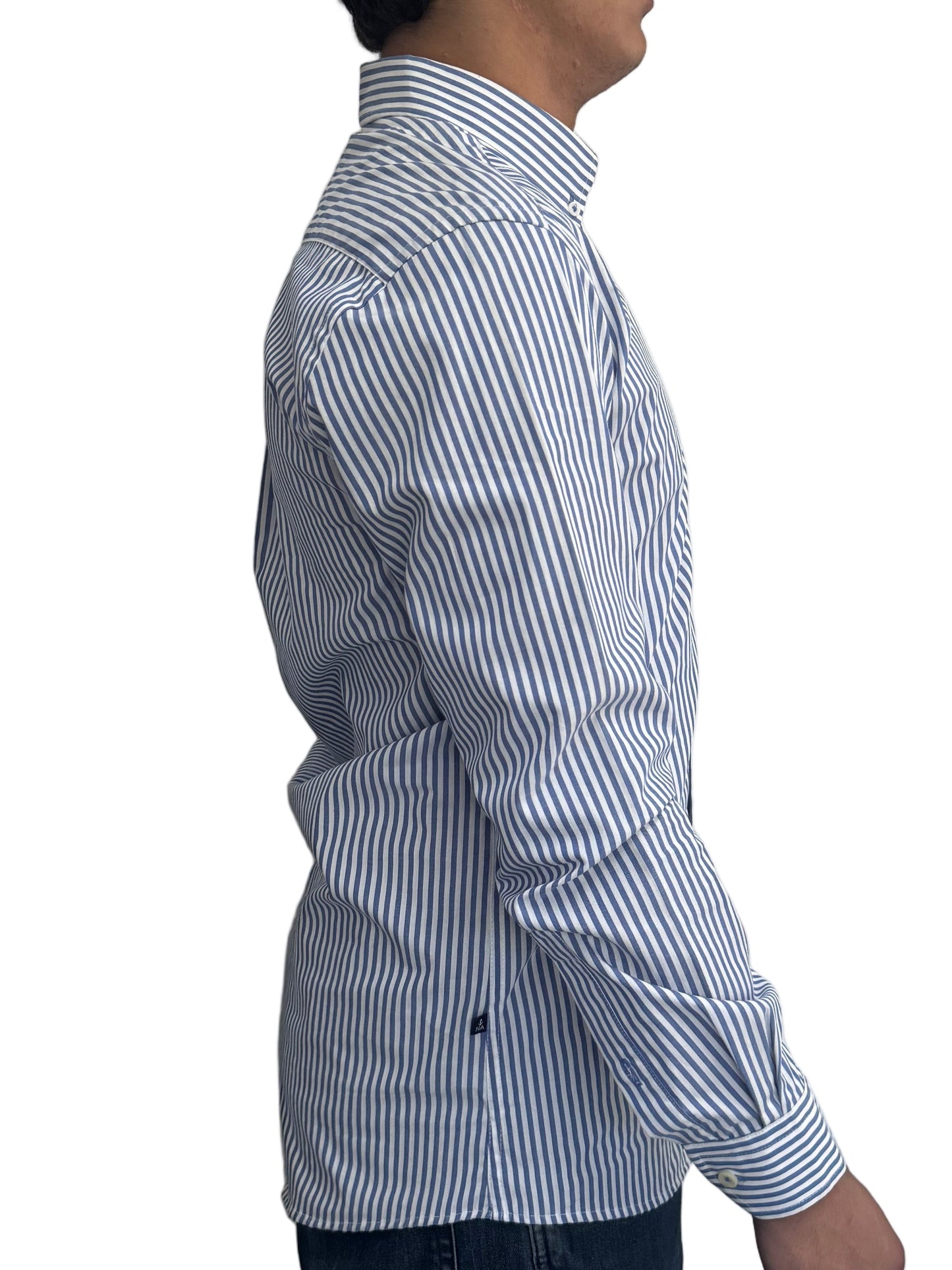Camisa Rayas Azules a Navy