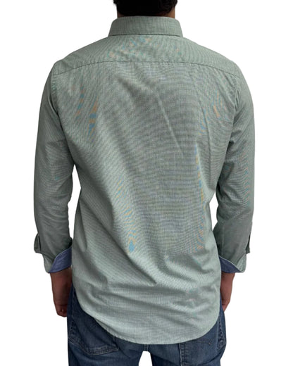 Camisa Punteado Verde
