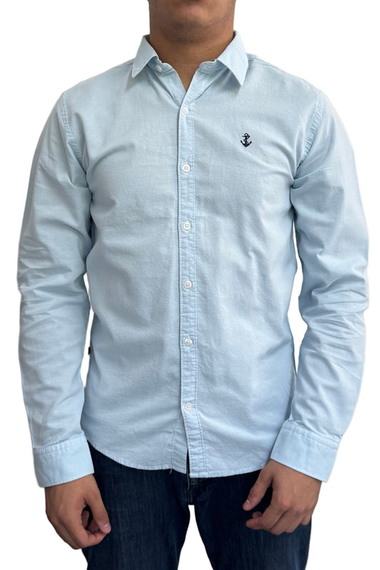 Camisa Azul Cielo A Navy