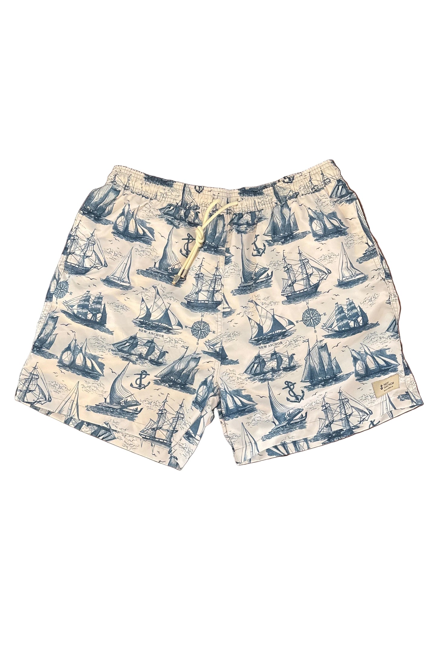 Pantaloneta Blanca Veleros