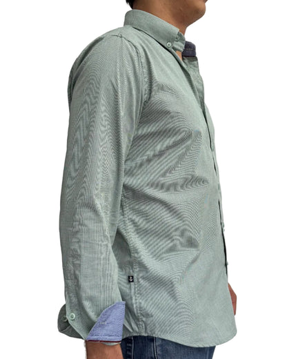 Camisa Punteado Verde