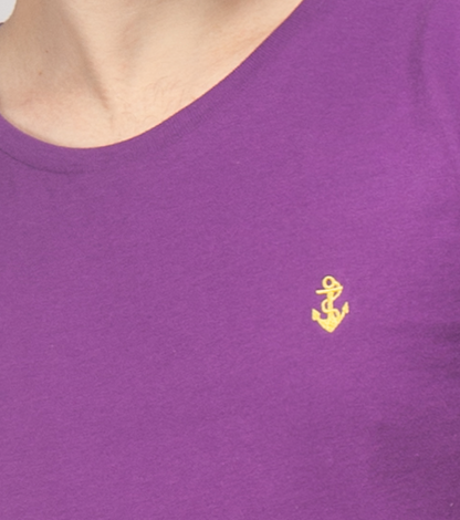 Camiseta Morada