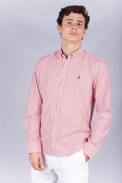 Red Striped Shirt 