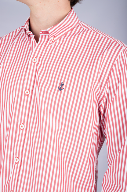 Red Striped Shirt 