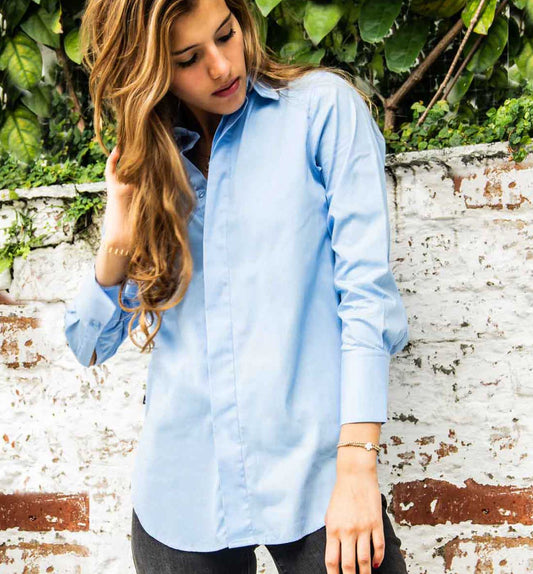 Camisa Azul Clara