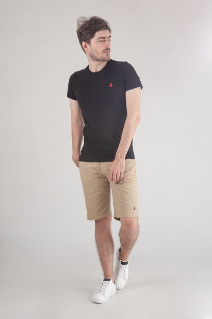 Beige Bermuda