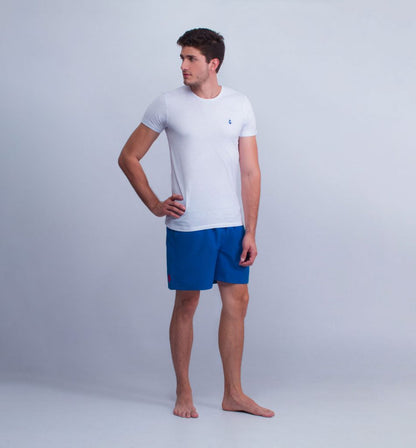 Camiseta Blanca con Ancla Azul