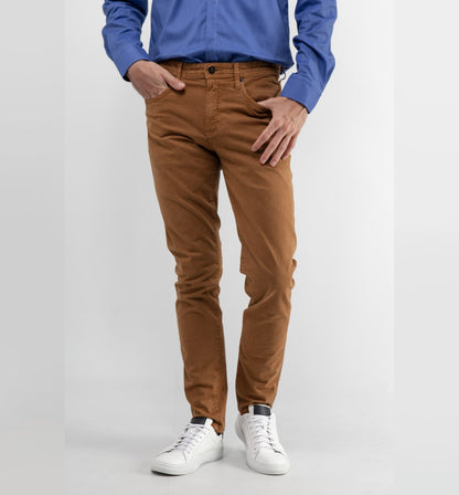 Slim Camel Pants